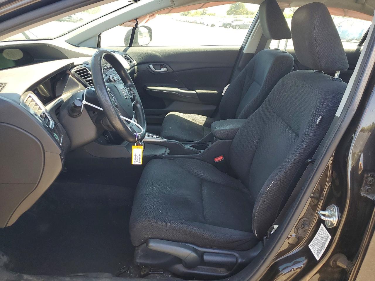 2013 Honda Civic Lx Черный vin: 19XFB2F59DE214145