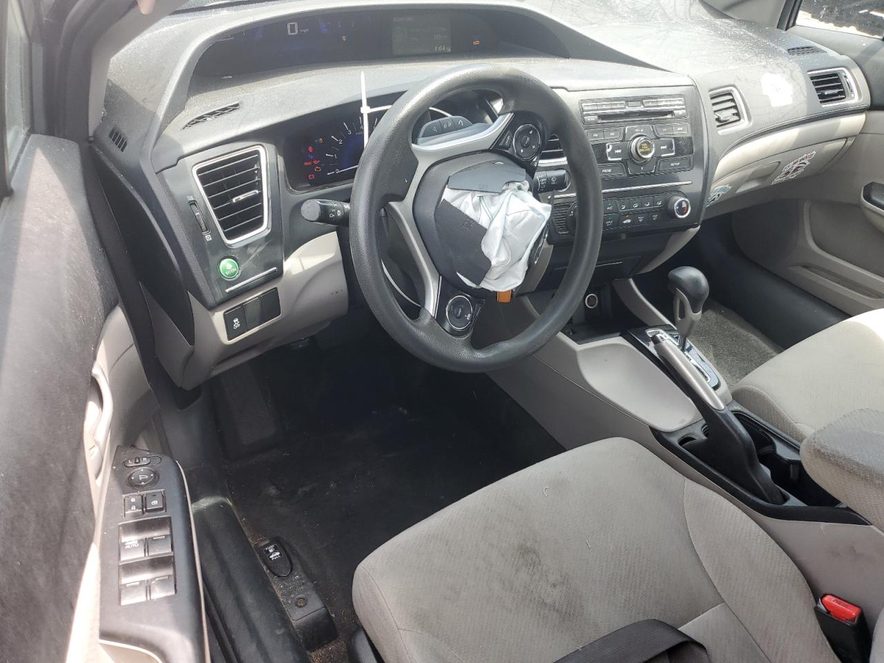 2013 Honda Civic Lx Gray vin: 19XFB2F59DE219037