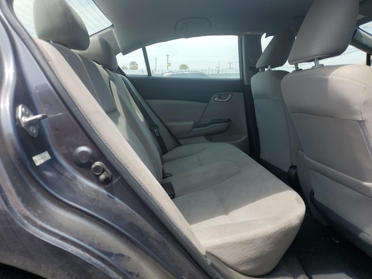 2013 Honda Civic Lx Gray vin: 19XFB2F59DE219037