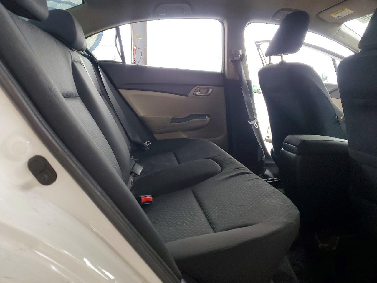 2013 Honda Civic Lx Белый vin: 19XFB2F59DE222066
