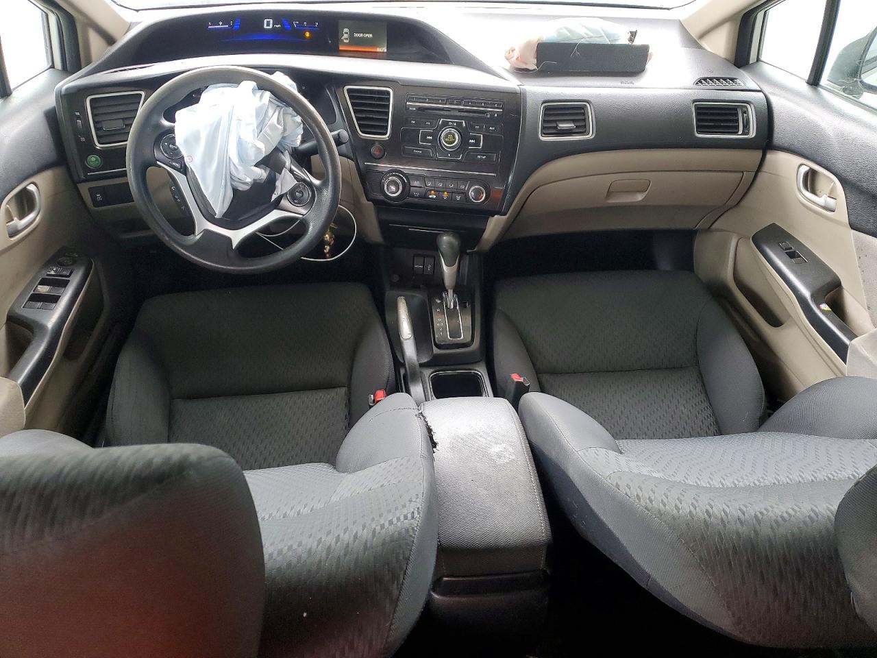 2013 Honda Civic Lx Белый vin: 19XFB2F59DE222066