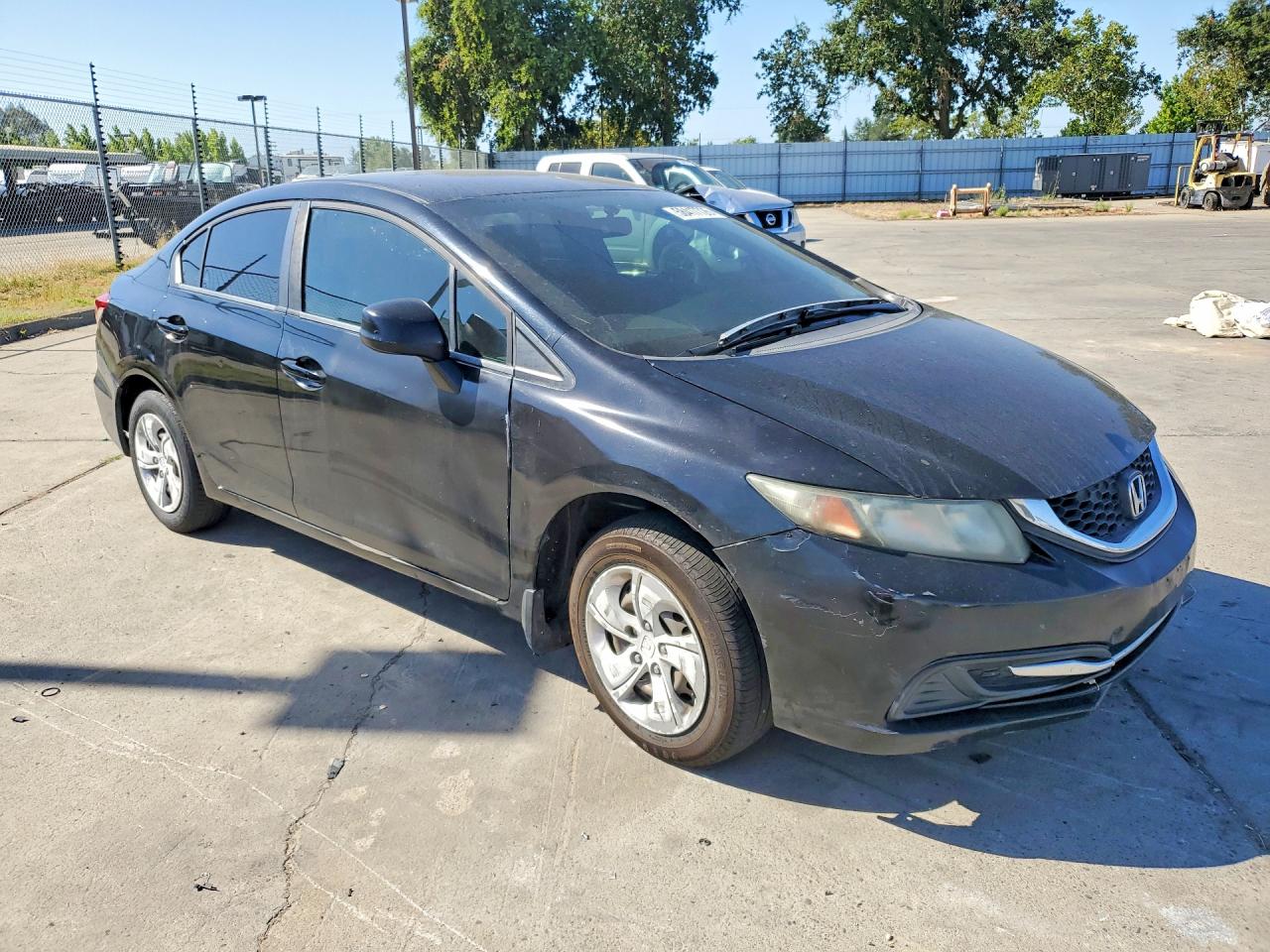 2013 Honda Civic Lx Black vin: 19XFB2F59DE229017