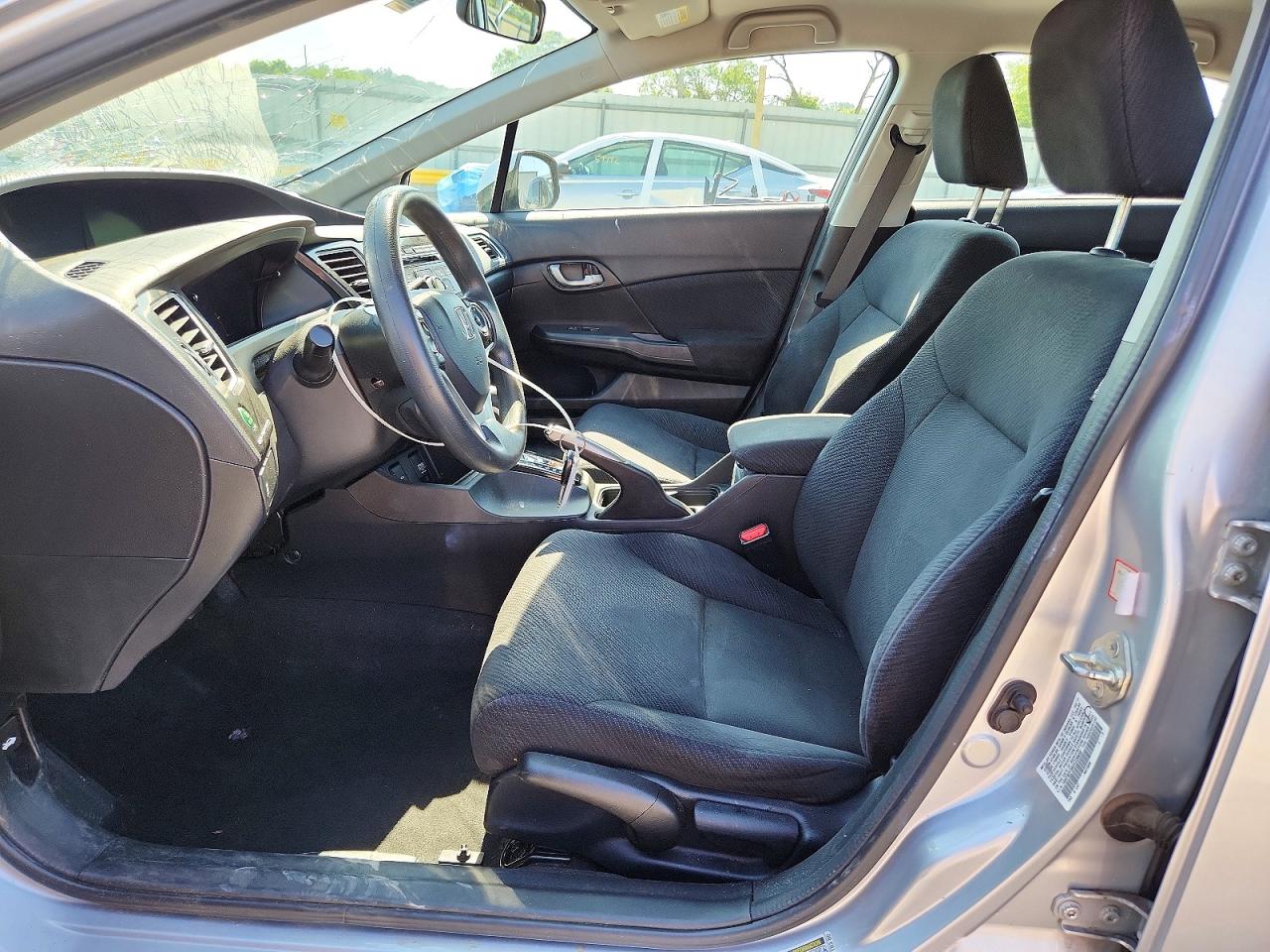2013 Honda Civic Lx Silver vin: 19XFB2F59DE229650