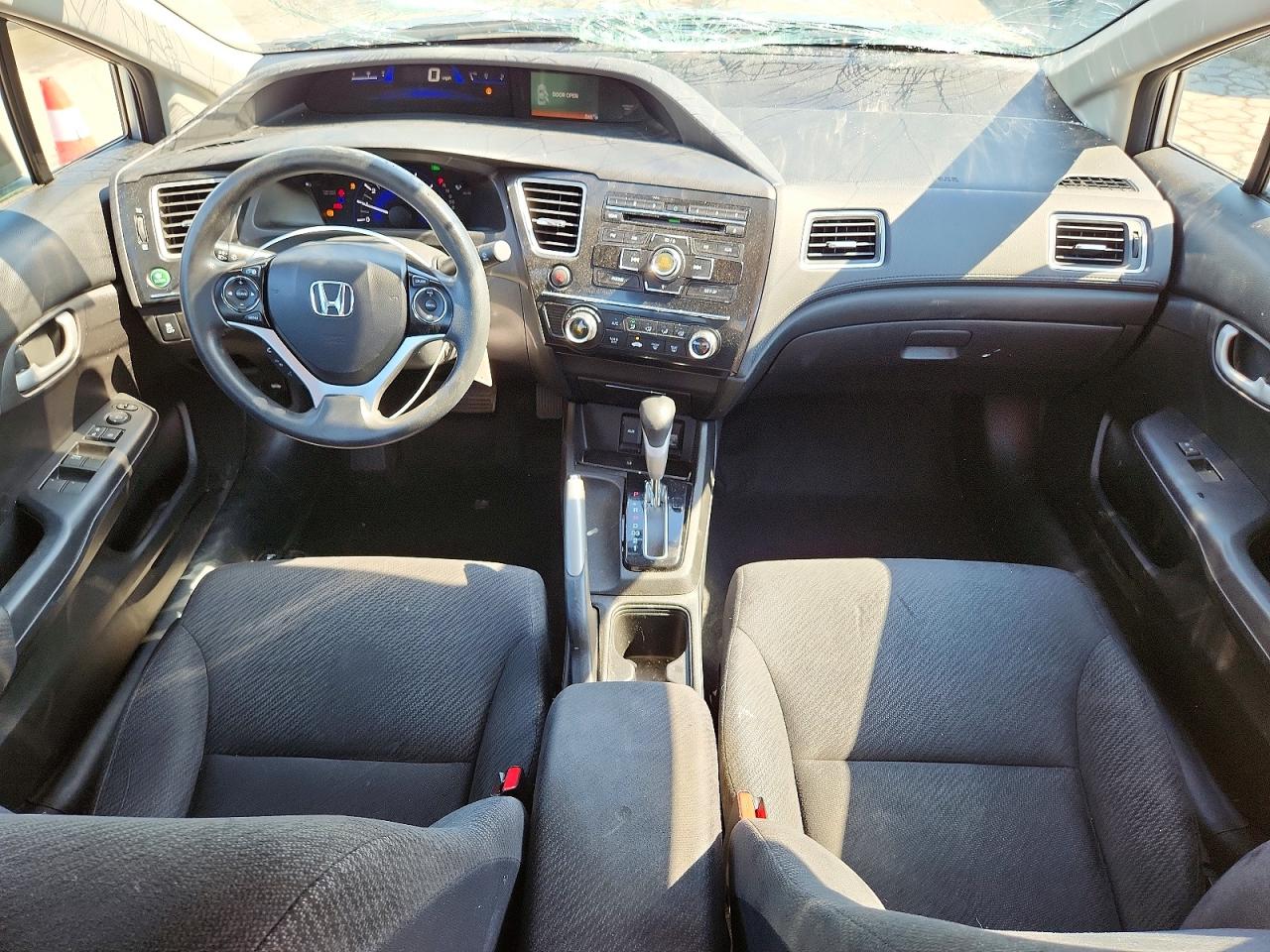 2013 Honda Civic Lx Silver vin: 19XFB2F59DE229650