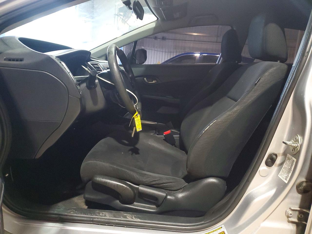 2013 Honda Civic Lx Silver vin: 19XFB2F59DE245900