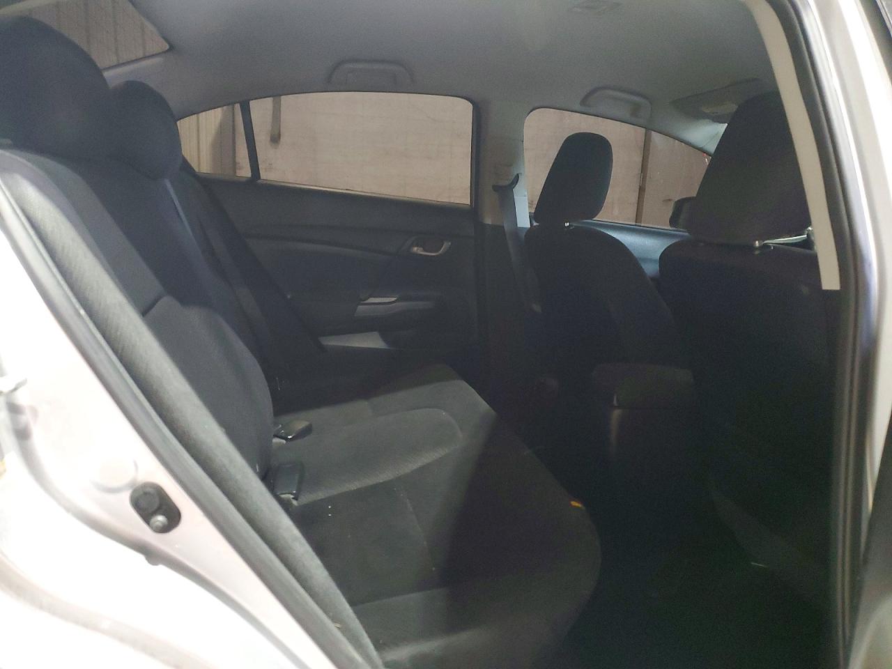 2013 Honda Civic Lx Silver vin: 19XFB2F59DE245900