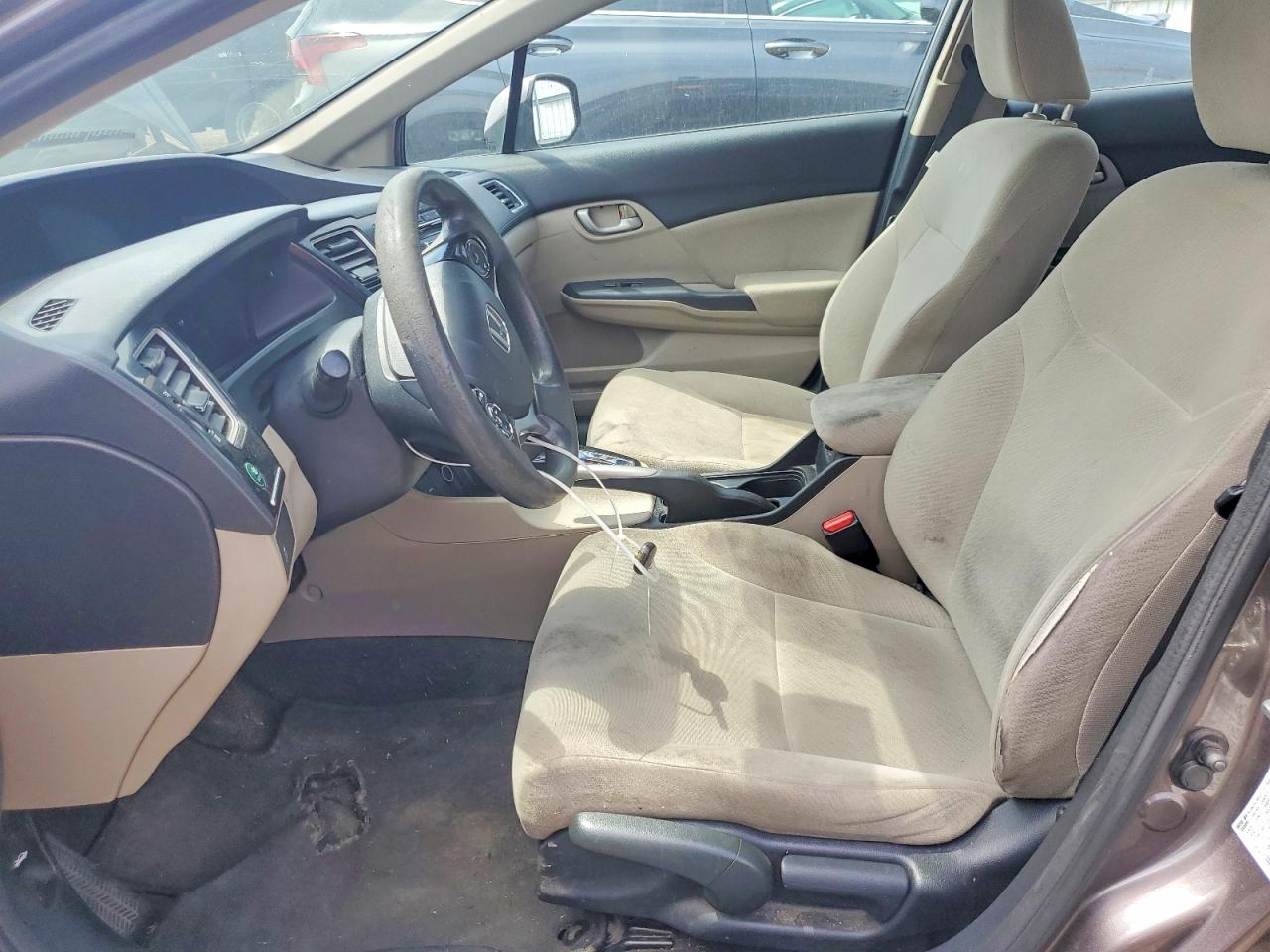 2013 Honda Civic Lx Silver vin: 19XFB2F59DE287306