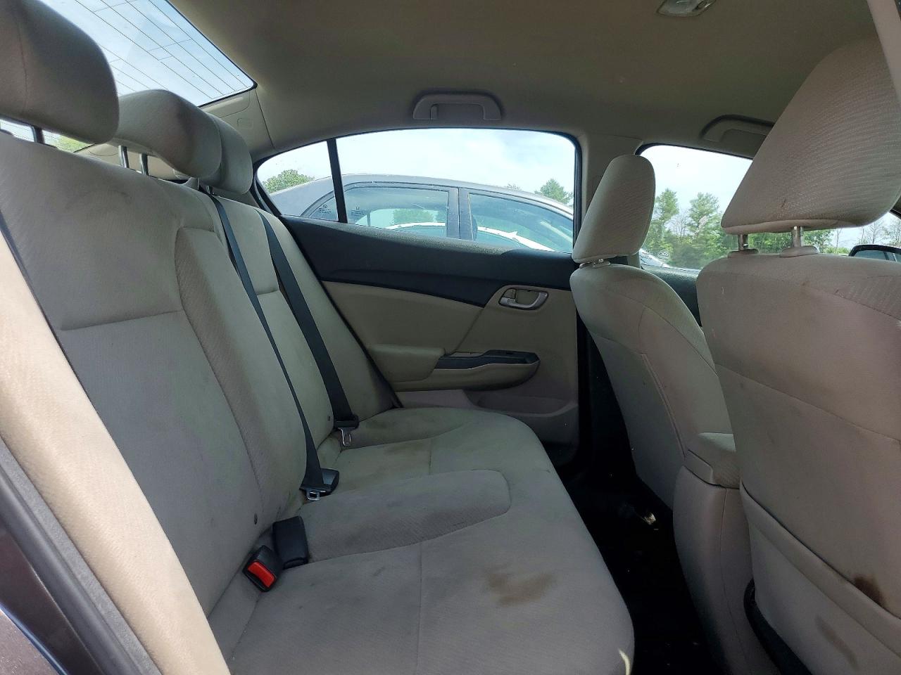 2013 Honda Civic Lx Silver vin: 19XFB2F59DE287306