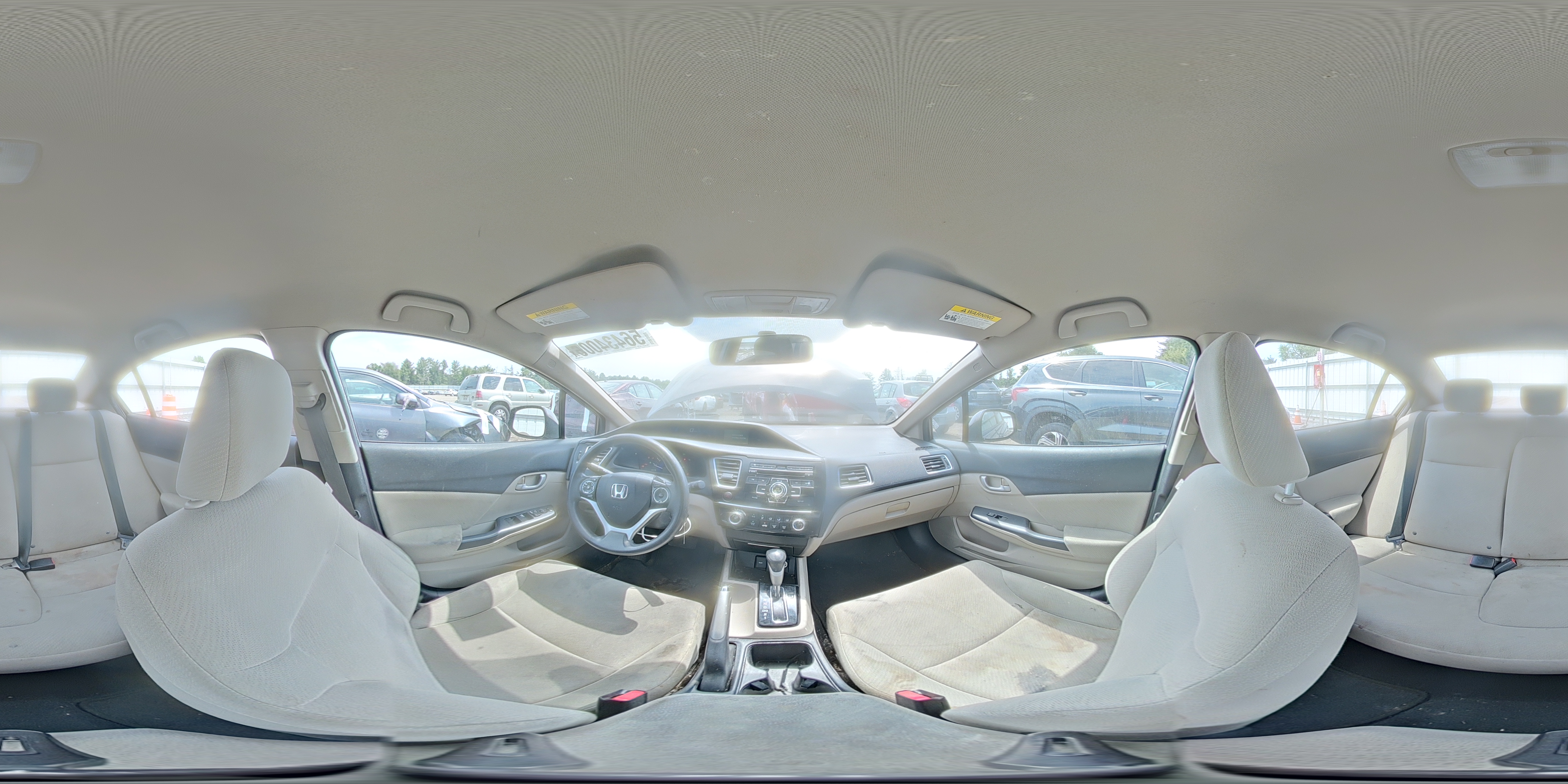 2013 Honda Civic Lx Silver vin: 19XFB2F59DE287306