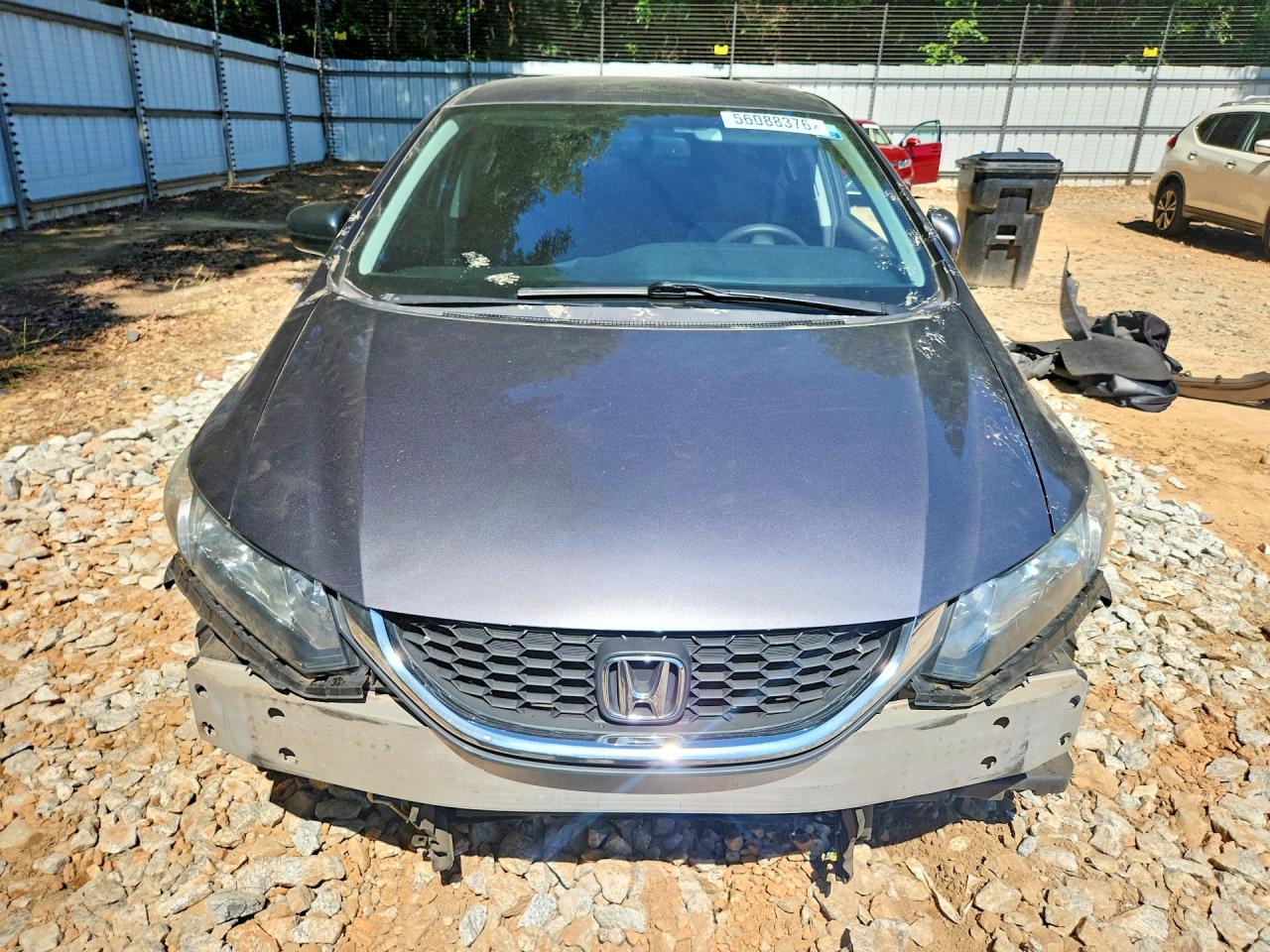 2014 Honda Civic Lx Black vin: 19XFB2F59EE001830