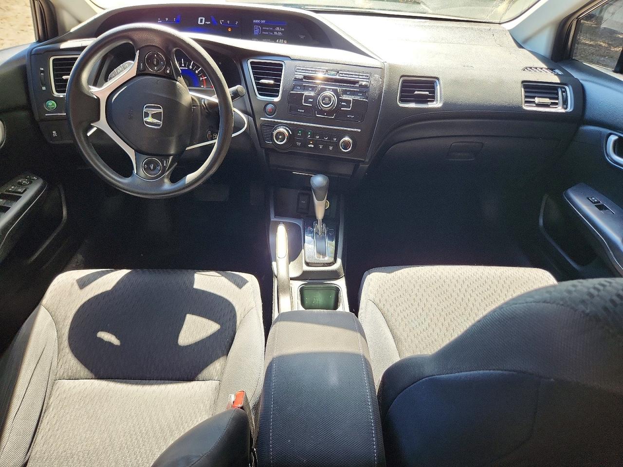 2014 Honda Civic Lx Black vin: 19XFB2F59EE001830