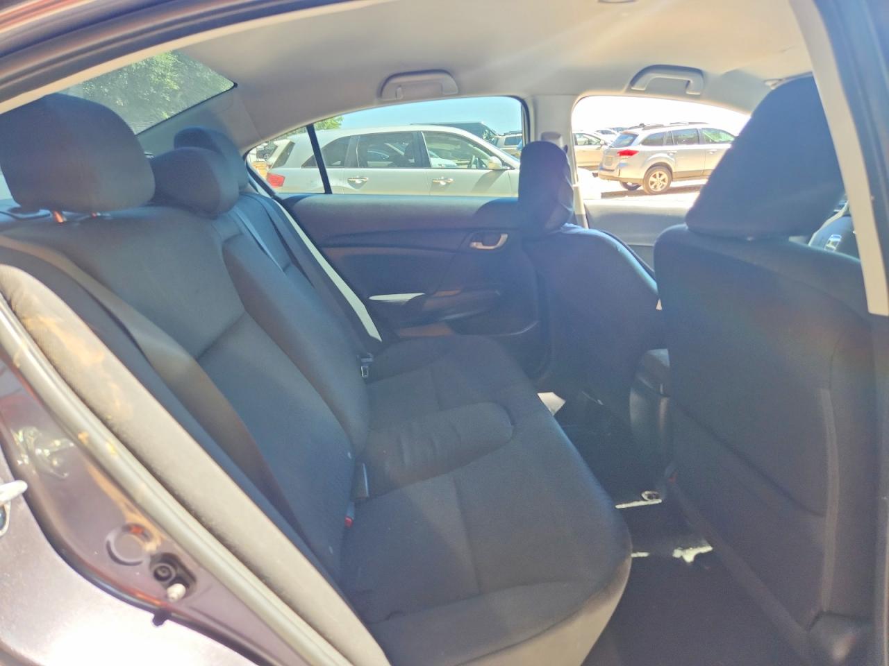 2014 Honda Civic Lx Black vin: 19XFB2F59EE001830