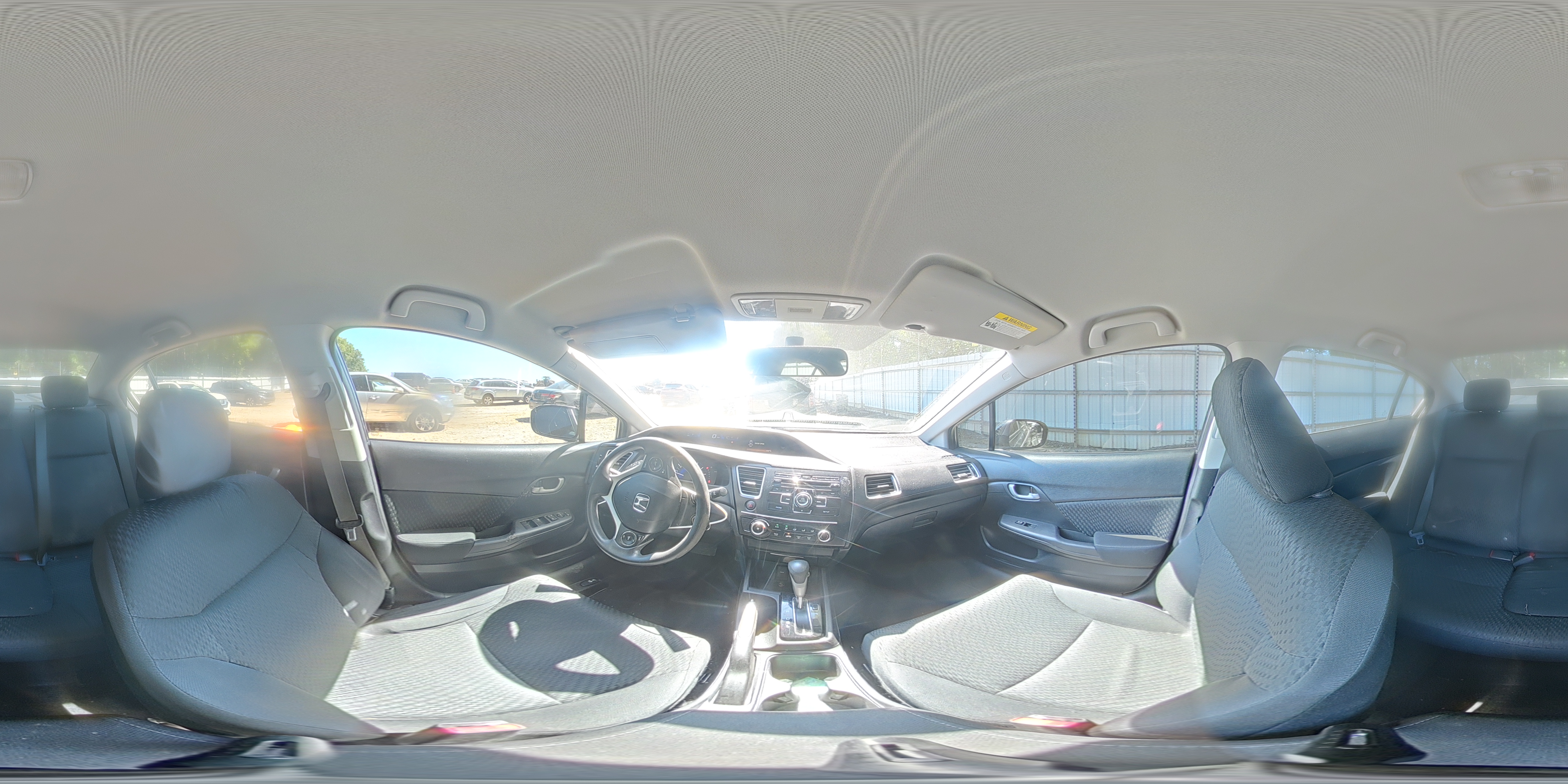 2014 Honda Civic Lx Black vin: 19XFB2F59EE001830