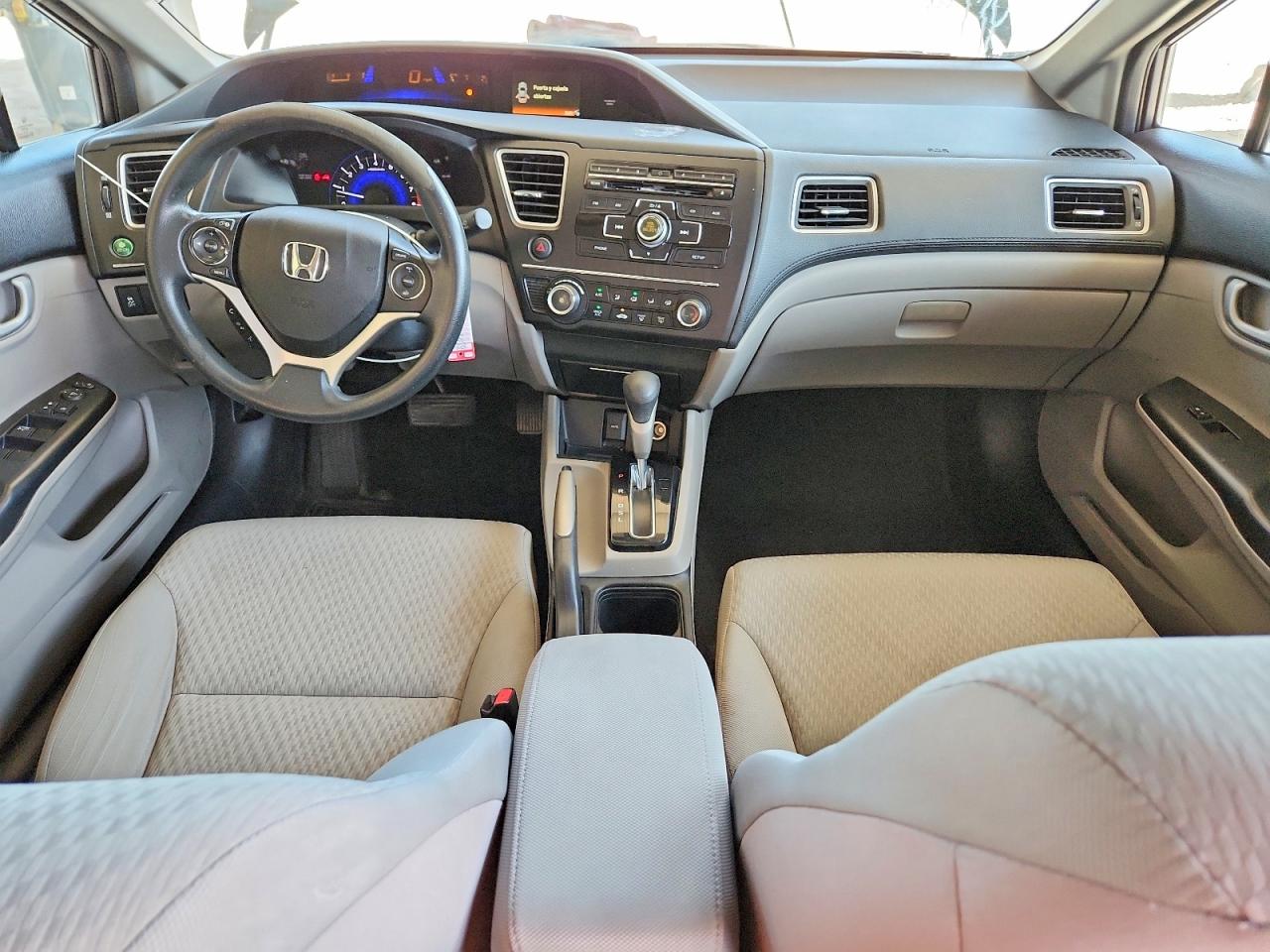 2014 Honda Civic Lx Gray vin: 19XFB2F59EE034553