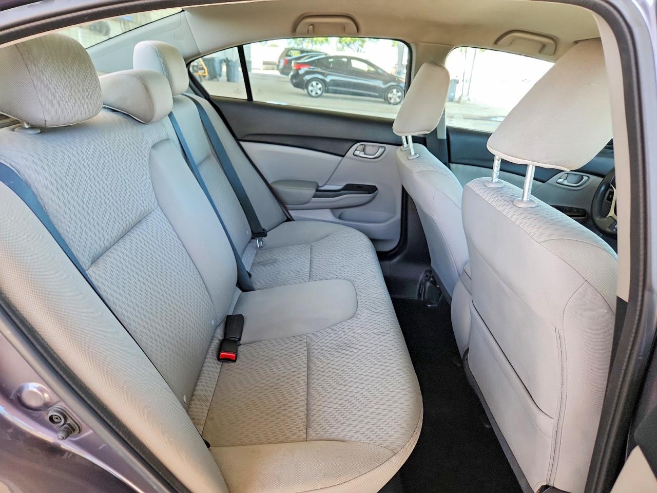 2014 Honda Civic Lx Gray vin: 19XFB2F59EE034553