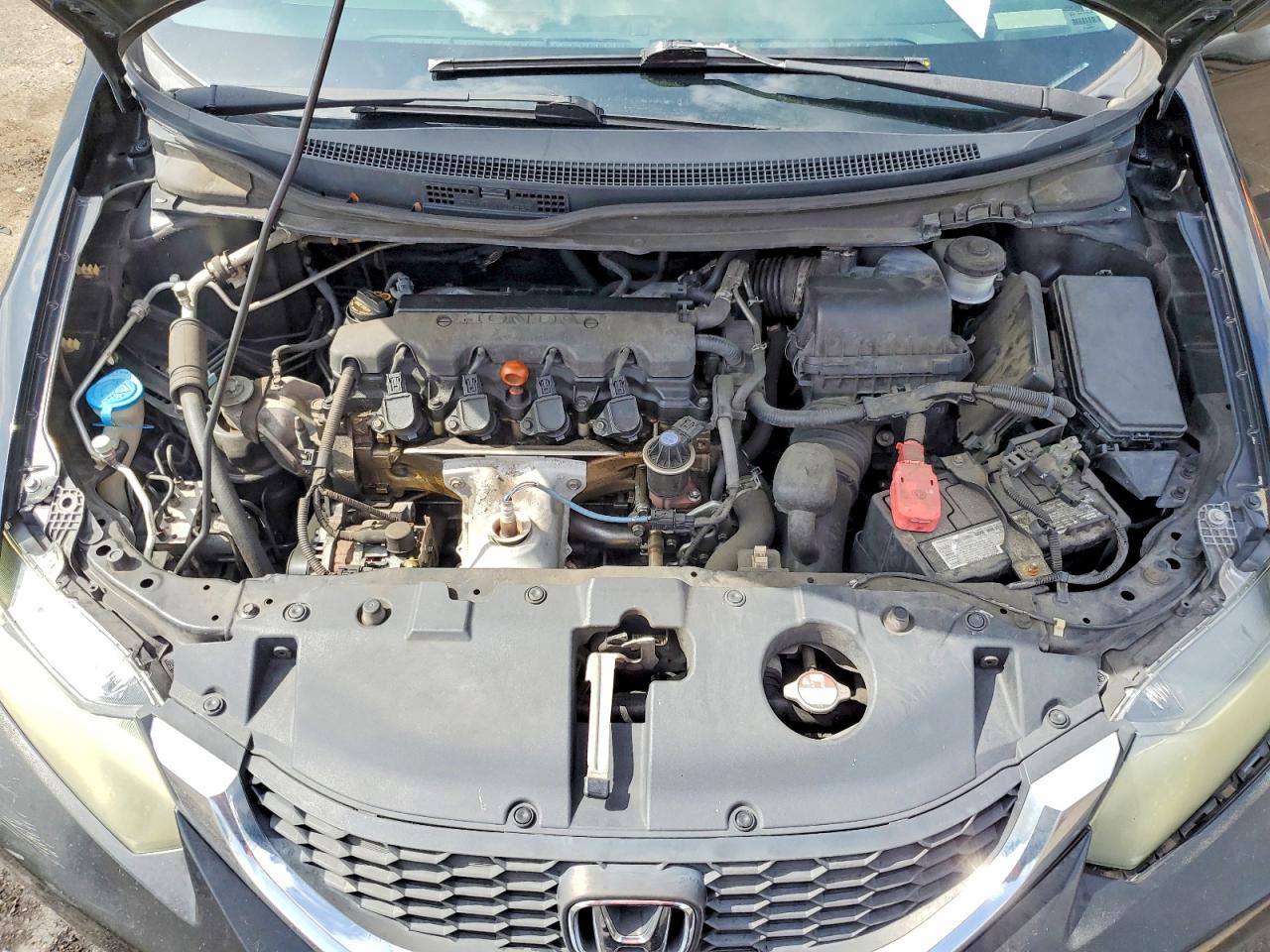 2014 Honda Civic Lx Black vin: 19XFB2F59EE051191
