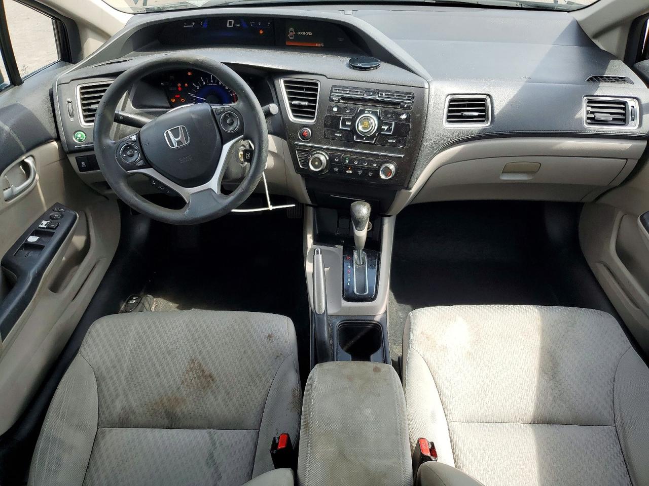 2014 Honda Civic Lx Black vin: 19XFB2F59EE051191