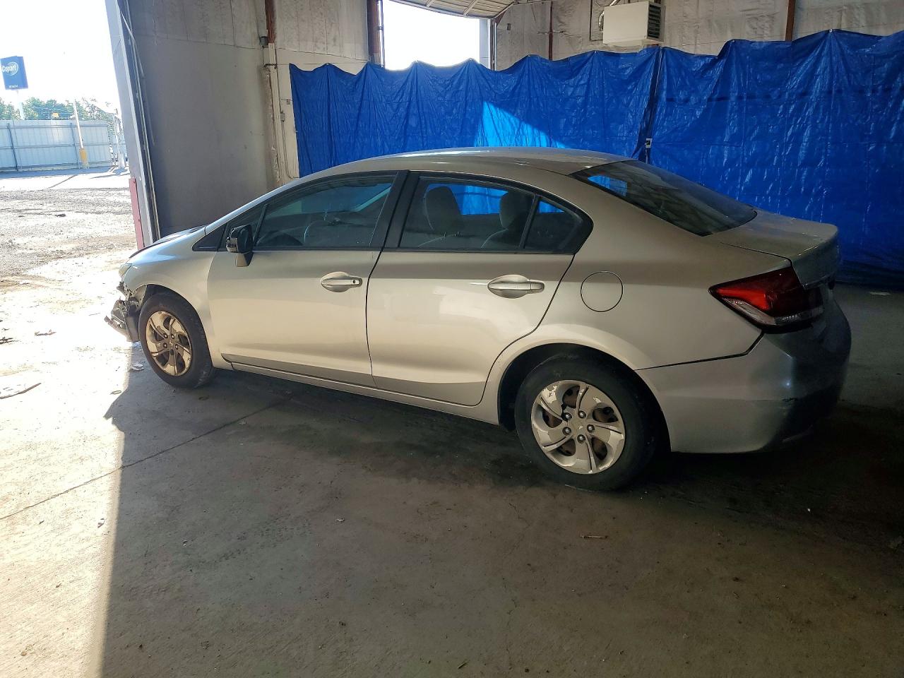 2014 Honda Civic Lx Silver vin: 19XFB2F59EE069058
