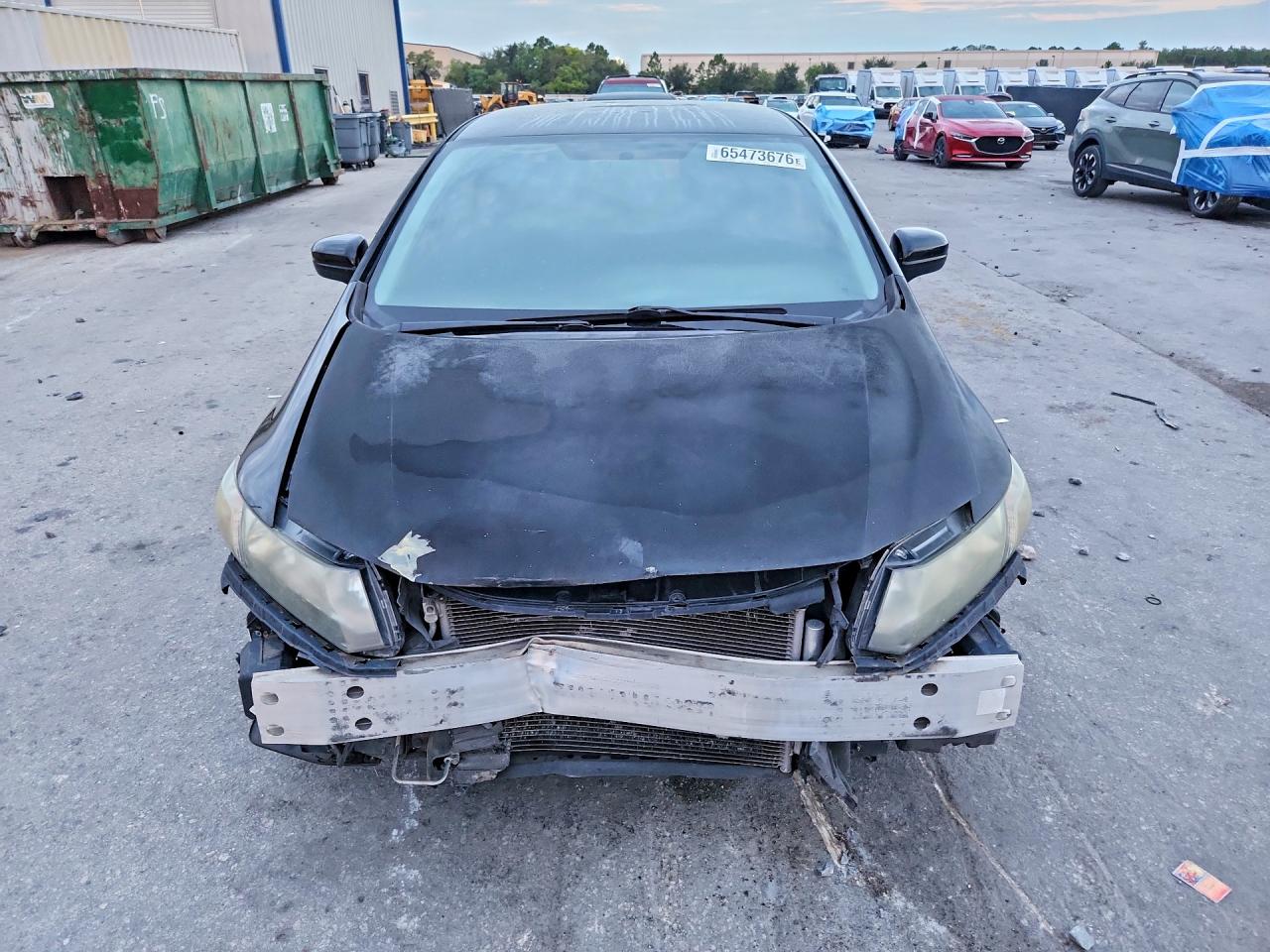 2014 Honda Civic Lx Черный vin: 19XFB2F59EE074261