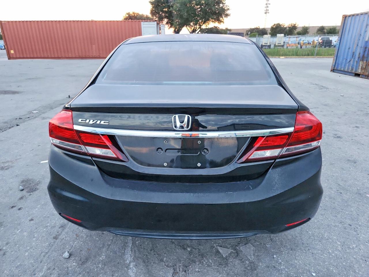 2014 Honda Civic Lx Черный vin: 19XFB2F59EE074261