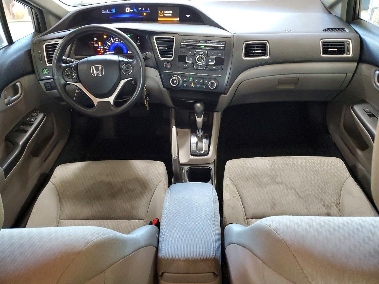 2014 Honda Civic Lx Gray vin: 19XFB2F59EE222893