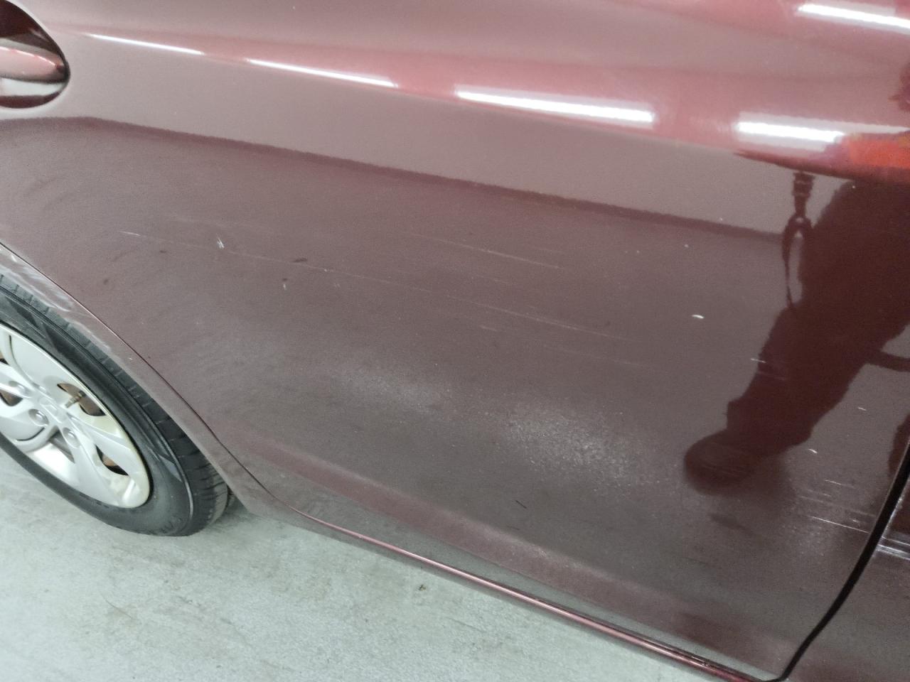 2014 Honda Civic Lx Красный vin: 19XFB2F59EE229617 Damage: Right Rear Door, Dent(S) W/ Paint Dmg, 1 To 2 Inches