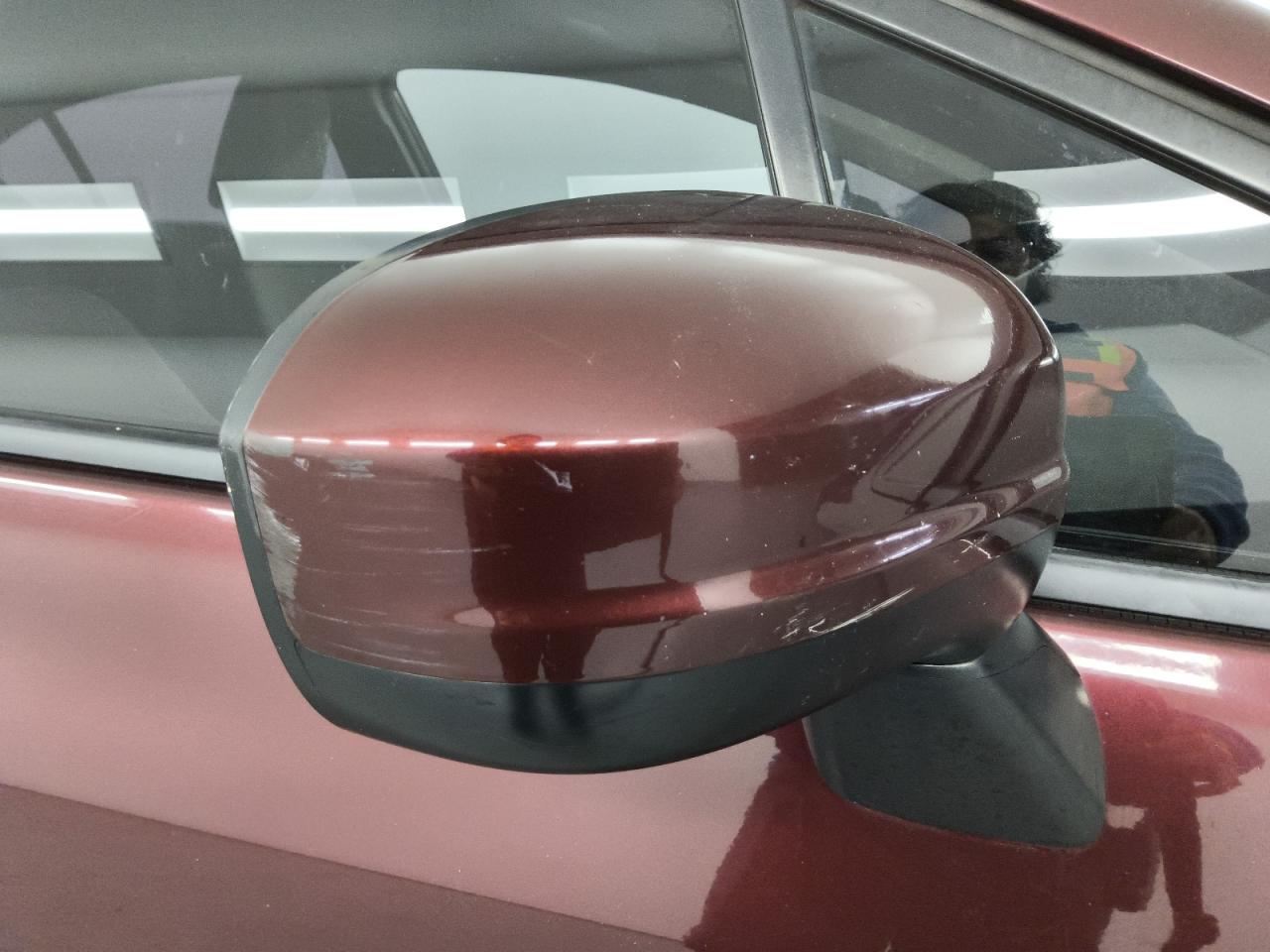 2014 Honda Civic Lx Красный vin: 19XFB2F59EE229617 Damage: Rf Mirror Cover, Heavy Scratch, 1/2 To 1 Inch