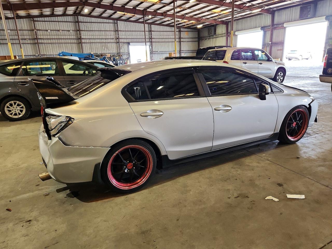 2014 Honda Civic Lx Silver vin: 19XFB2F59EE231495