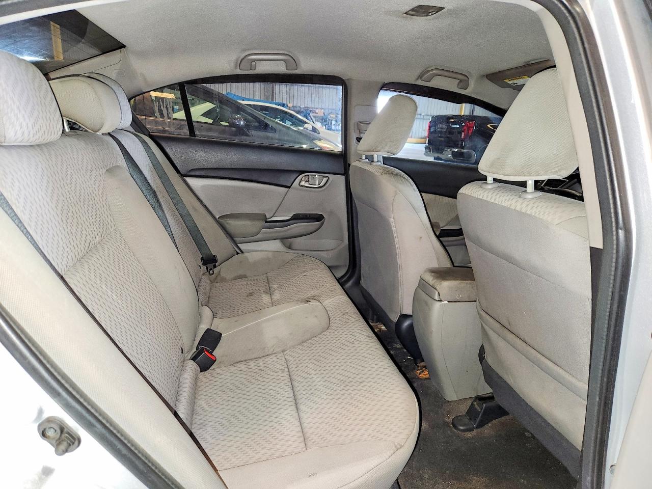 2014 Honda Civic Lx Silver vin: 19XFB2F59EE231495