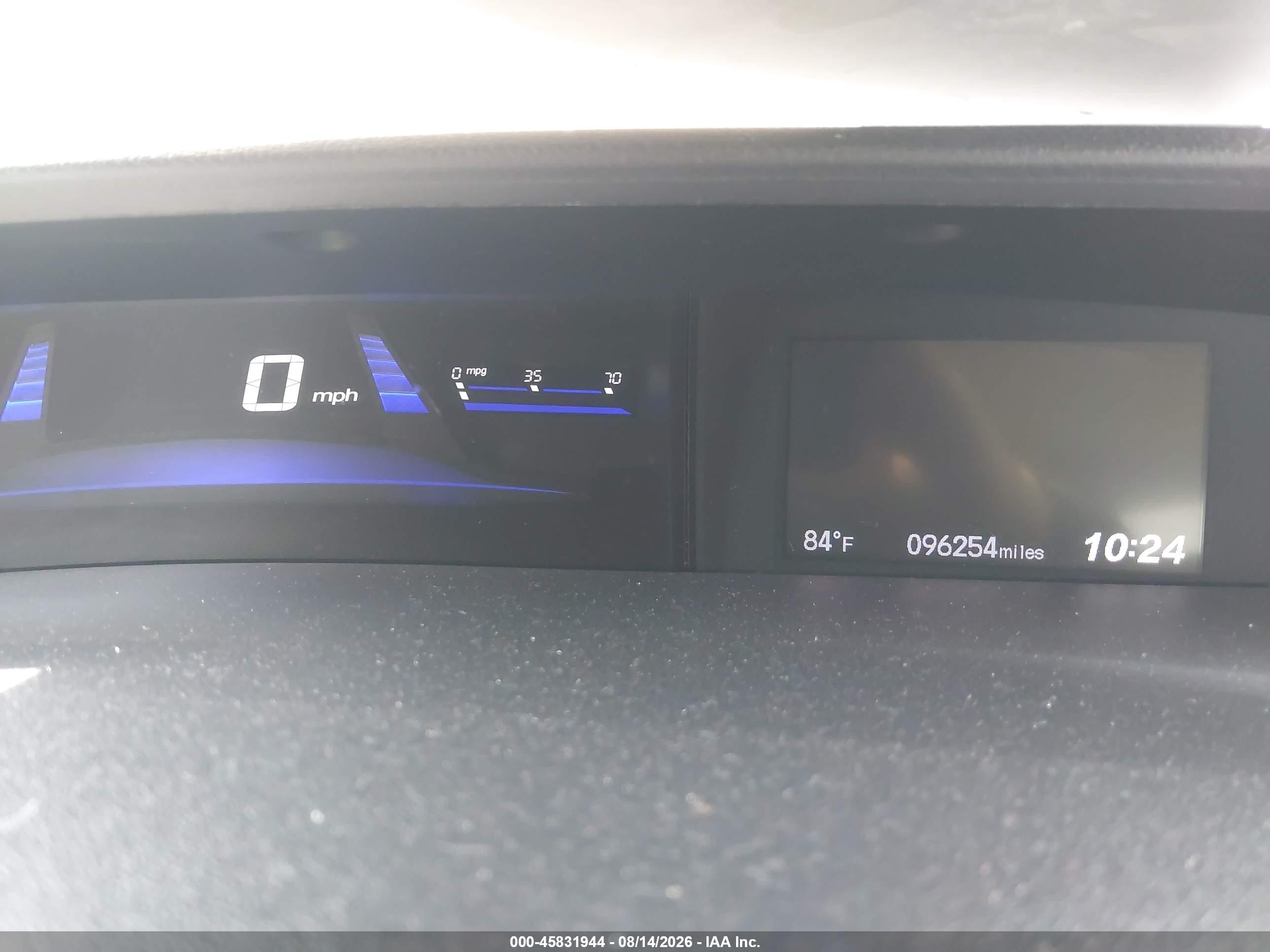 2014 Honda Civic Lx Gray vin: 19XFB2F59EE243890