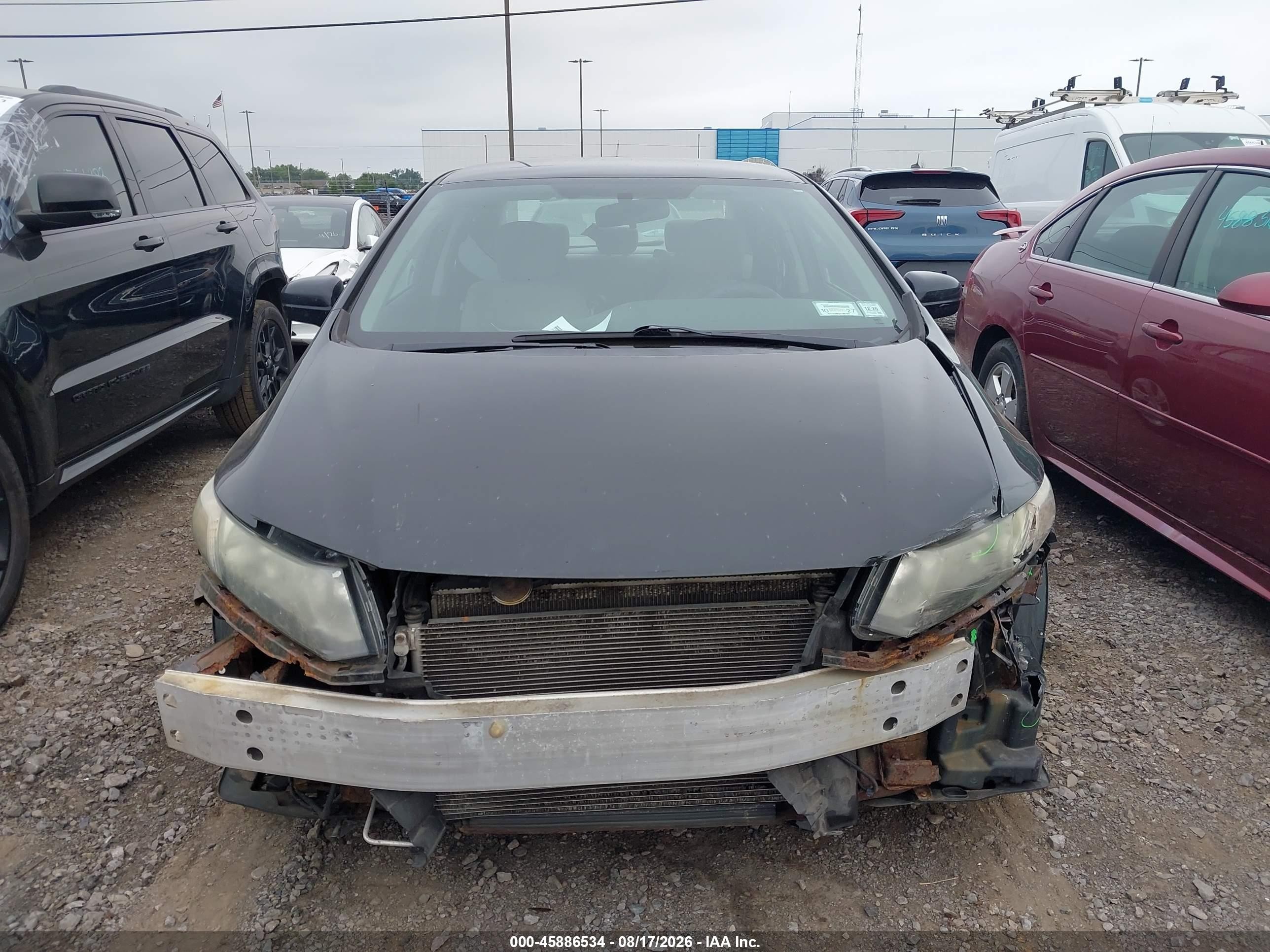 2014 Honda Civic Lx Black vin: 19XFB2F59EE249091