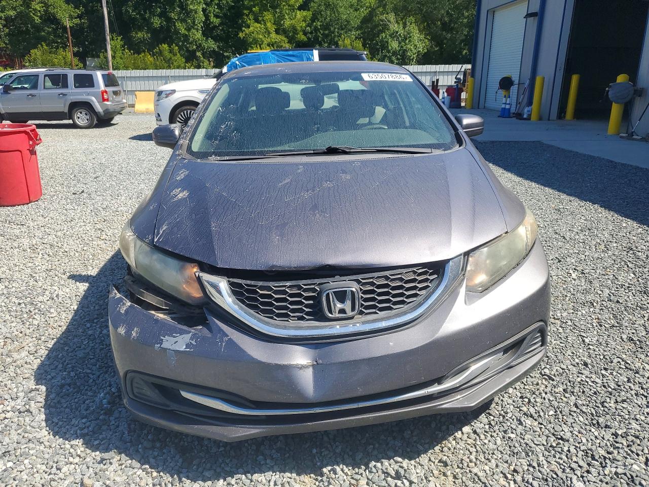 2014 Honda Civic Lx Charcoal vin: 19XFB2F59EE252248