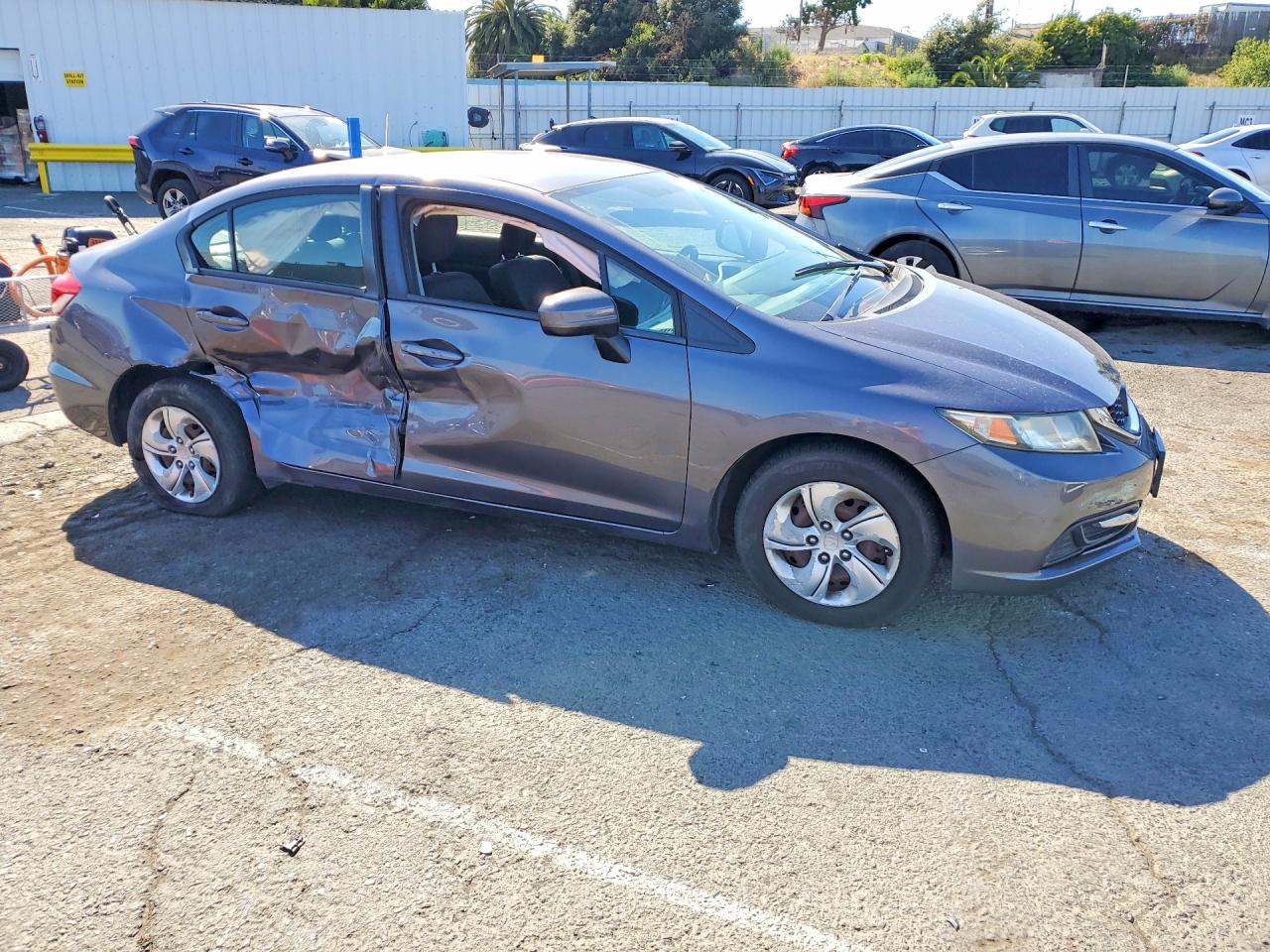2014 Honda Civic Lx Charcoal vin: 19XFB2F59EE252976