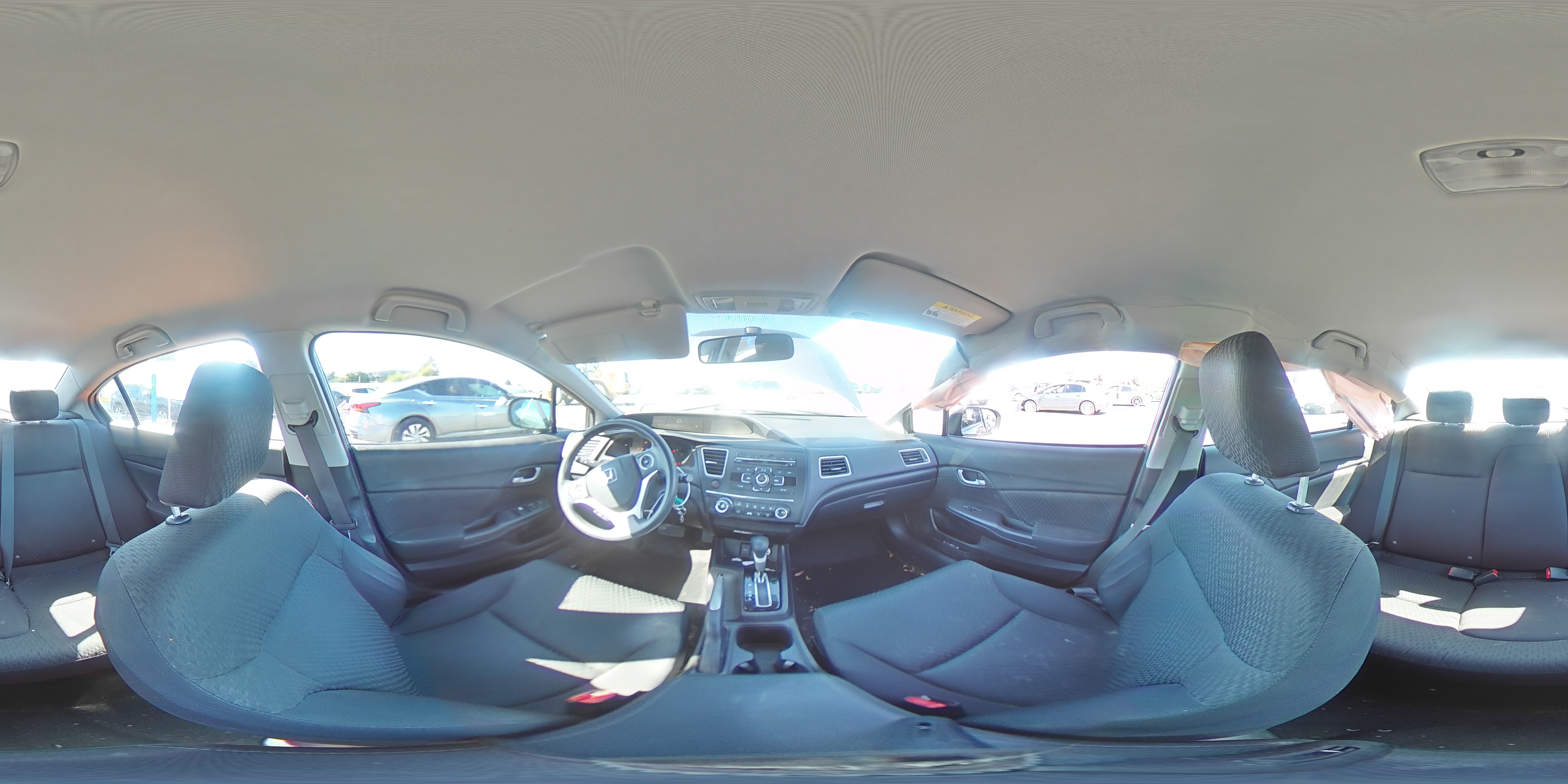 2014 Honda Civic Lx Charcoal vin: 19XFB2F59EE252976