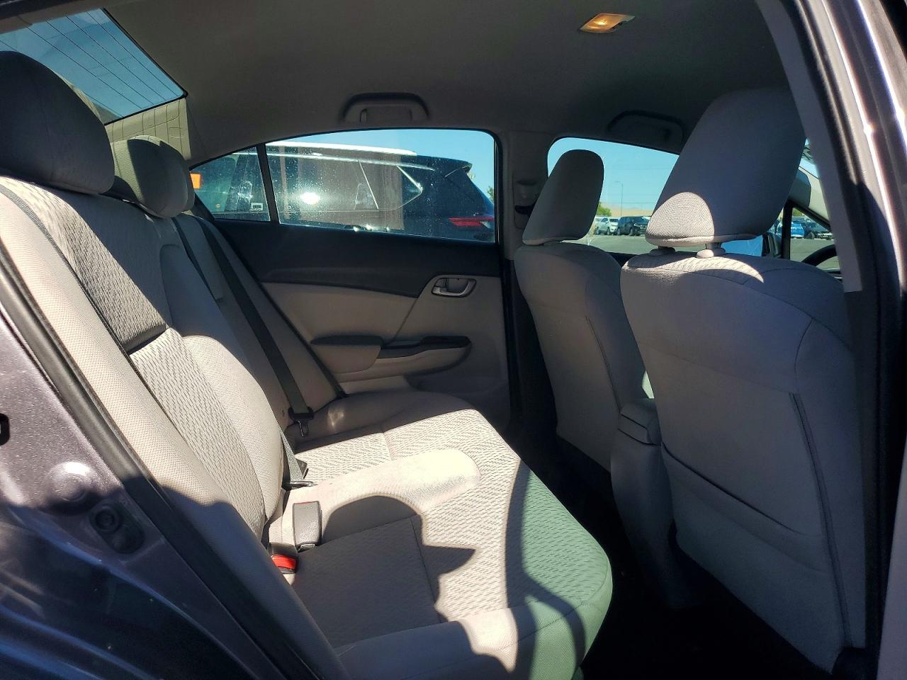 2014 Honda Civic Lx Gray vin: 19XFB2F59EE258339