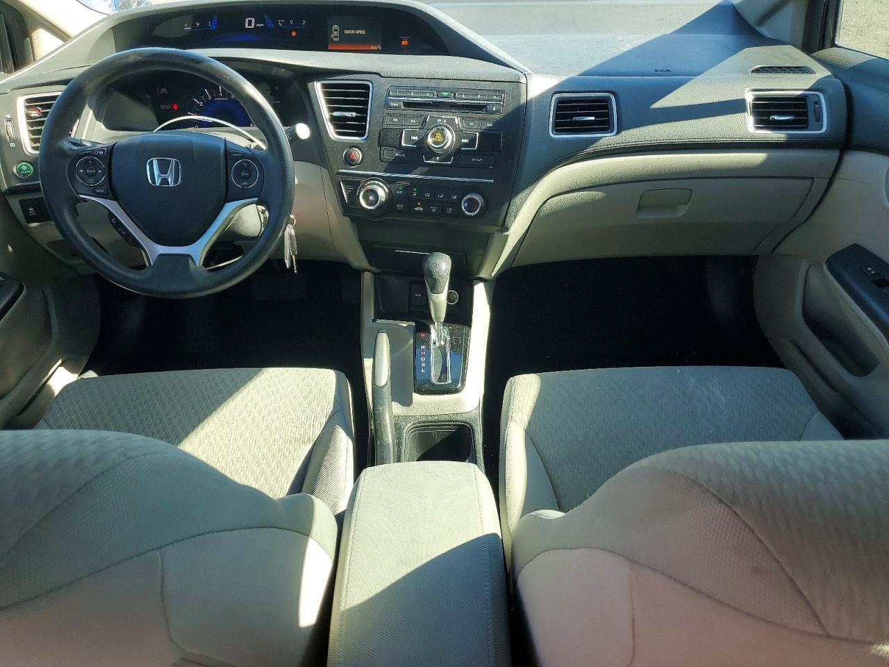2014 Honda Civic Lx Gray vin: 19XFB2F59EE258339