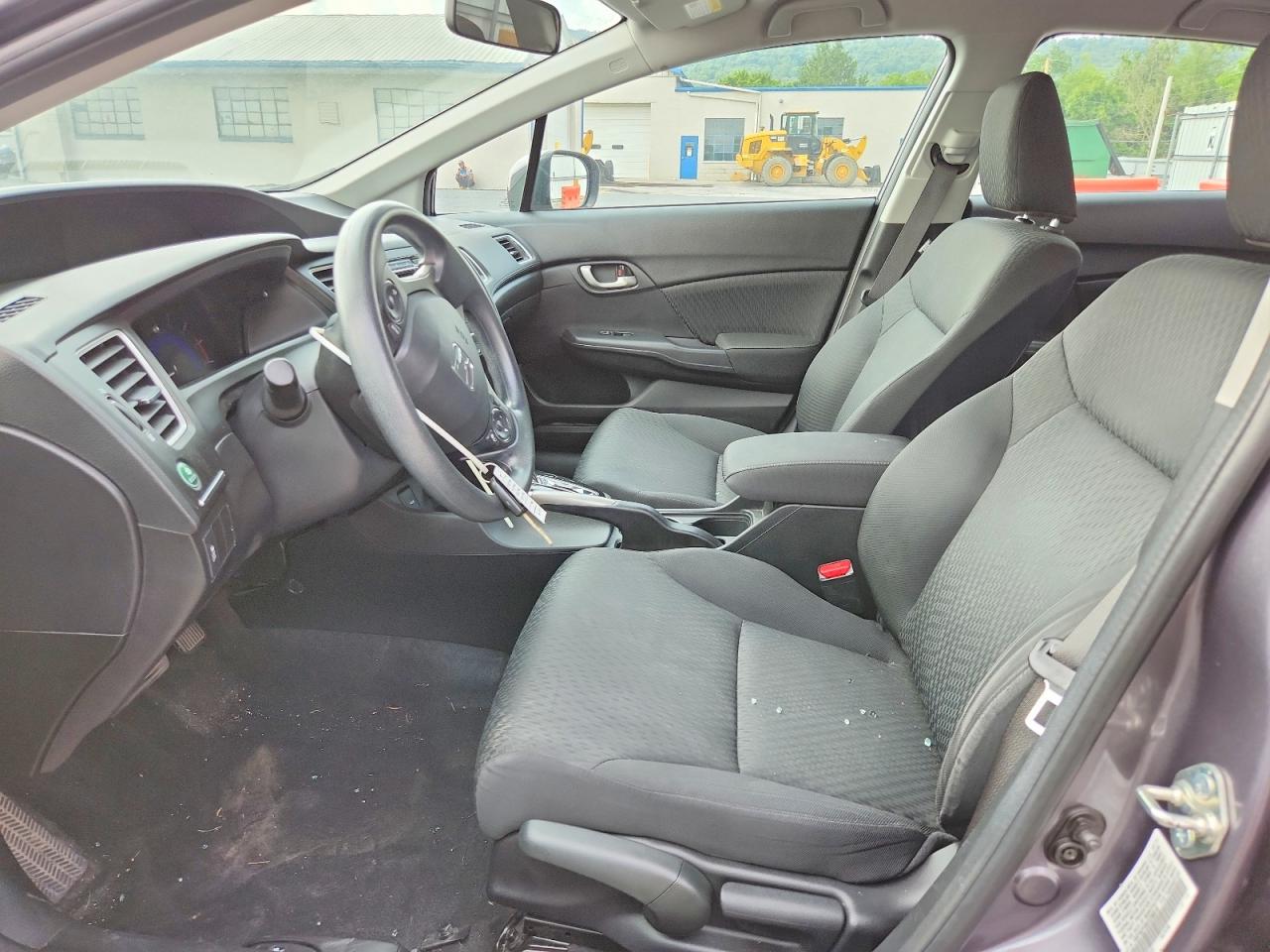 2014 Honda Civic Lx Серый vin: 19XFB2F59EE258518