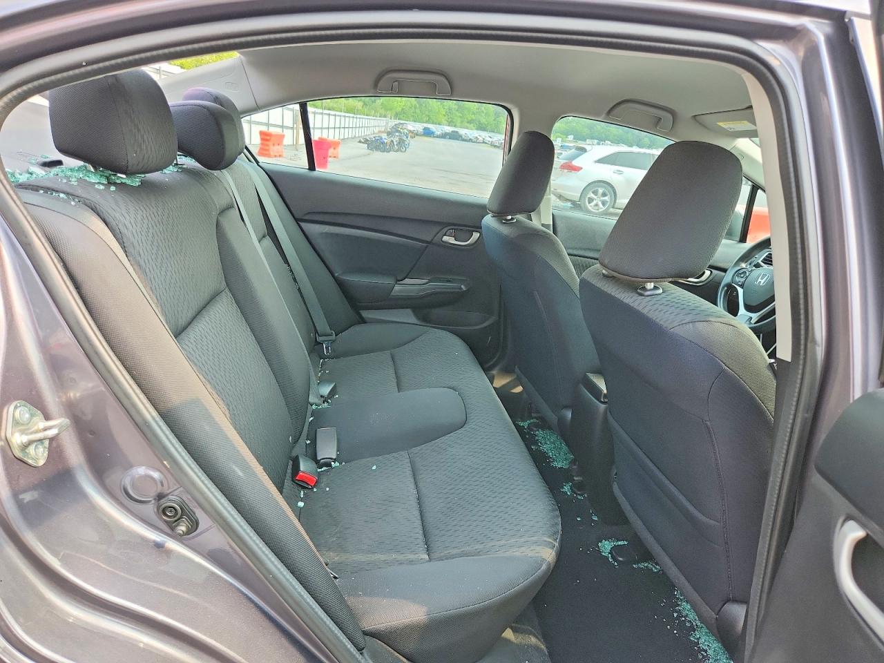 2014 Honda Civic Lx Серый vin: 19XFB2F59EE258518