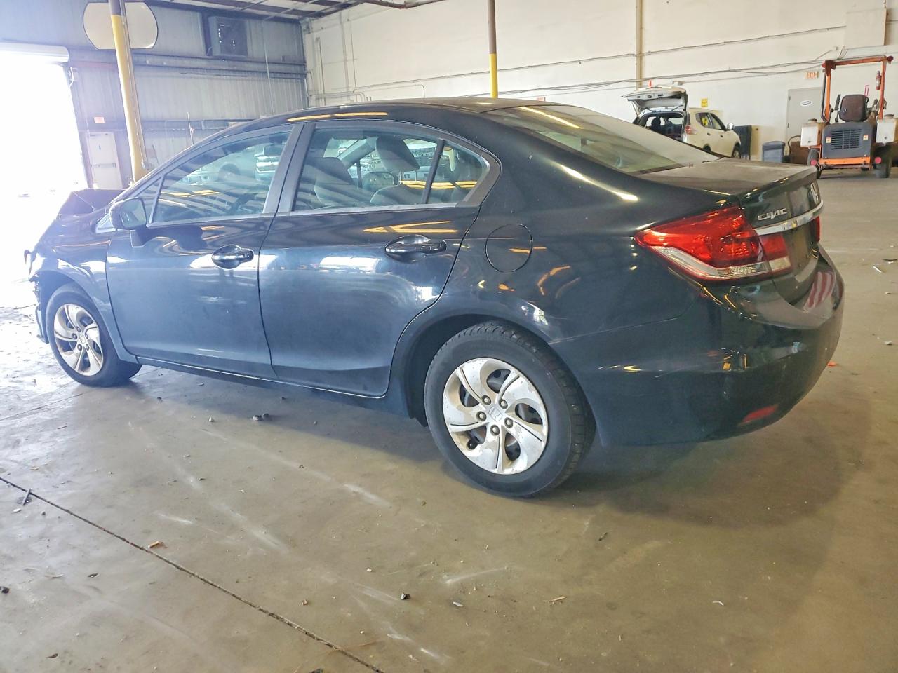 2014 Honda Civic Lx Black vin: 19XFB2F59EE258891