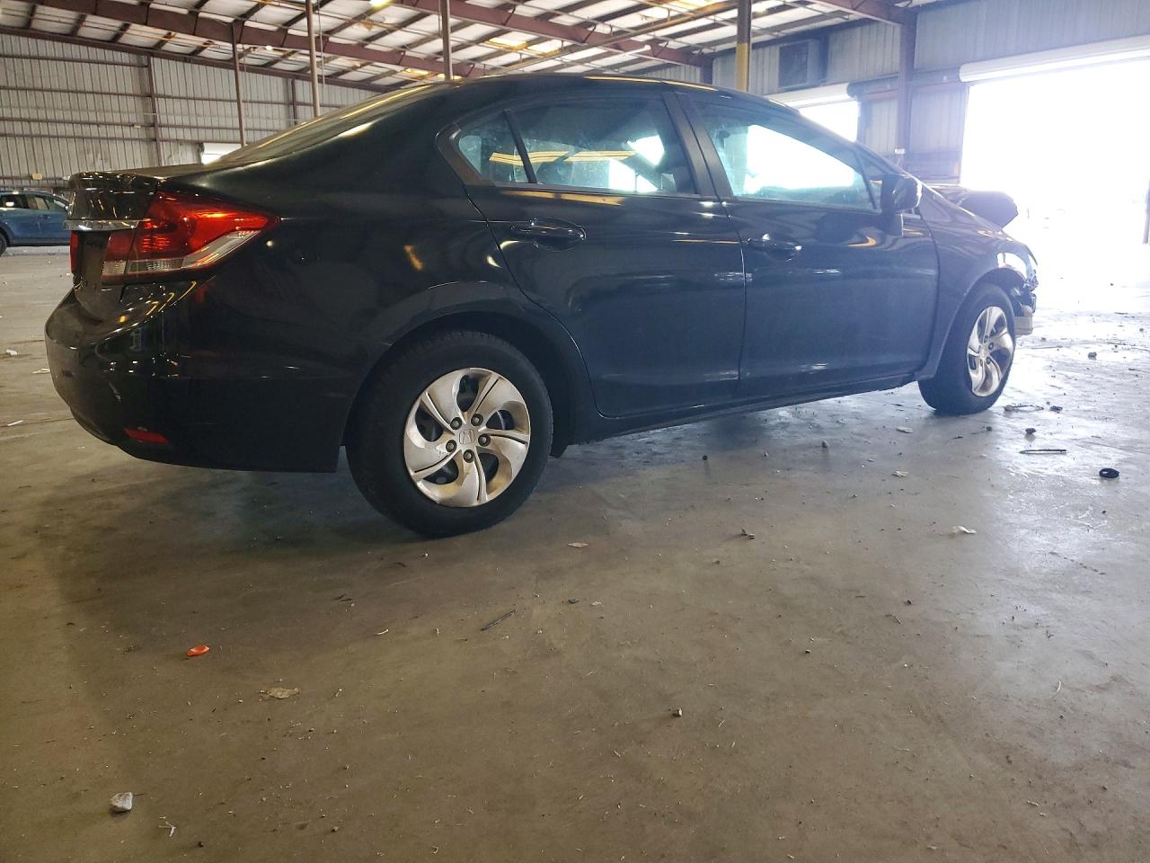 2014 Honda Civic Lx Black vin: 19XFB2F59EE258891