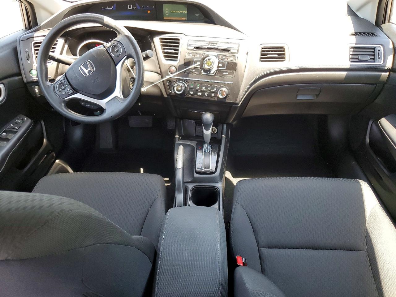 2014 Honda Civic Lx Gray vin: 19XFB2F59EE275237