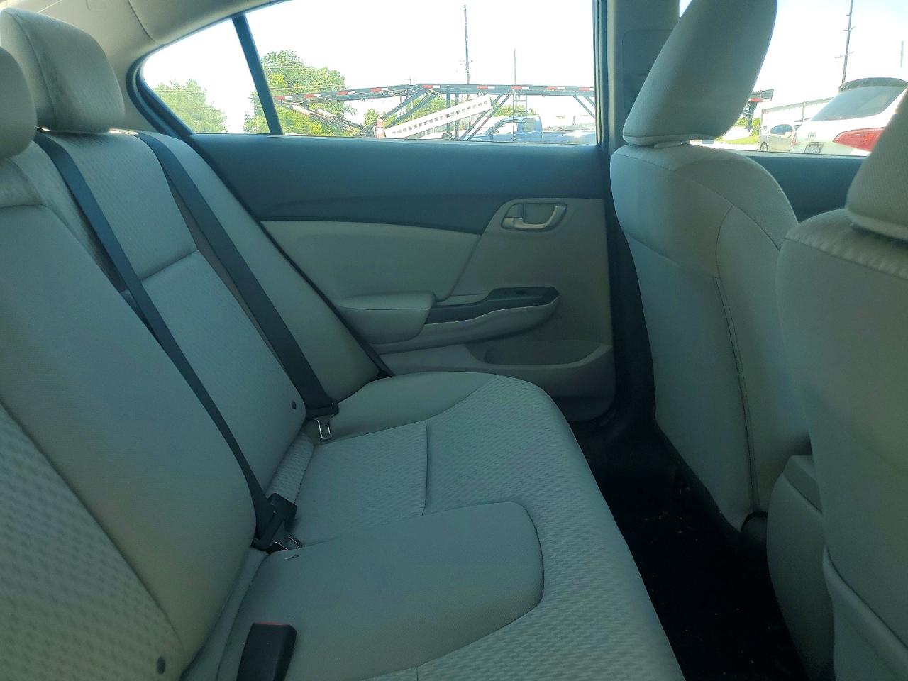 2015 Honda Civic Lx Gray vin: 19XFB2F59FE002588