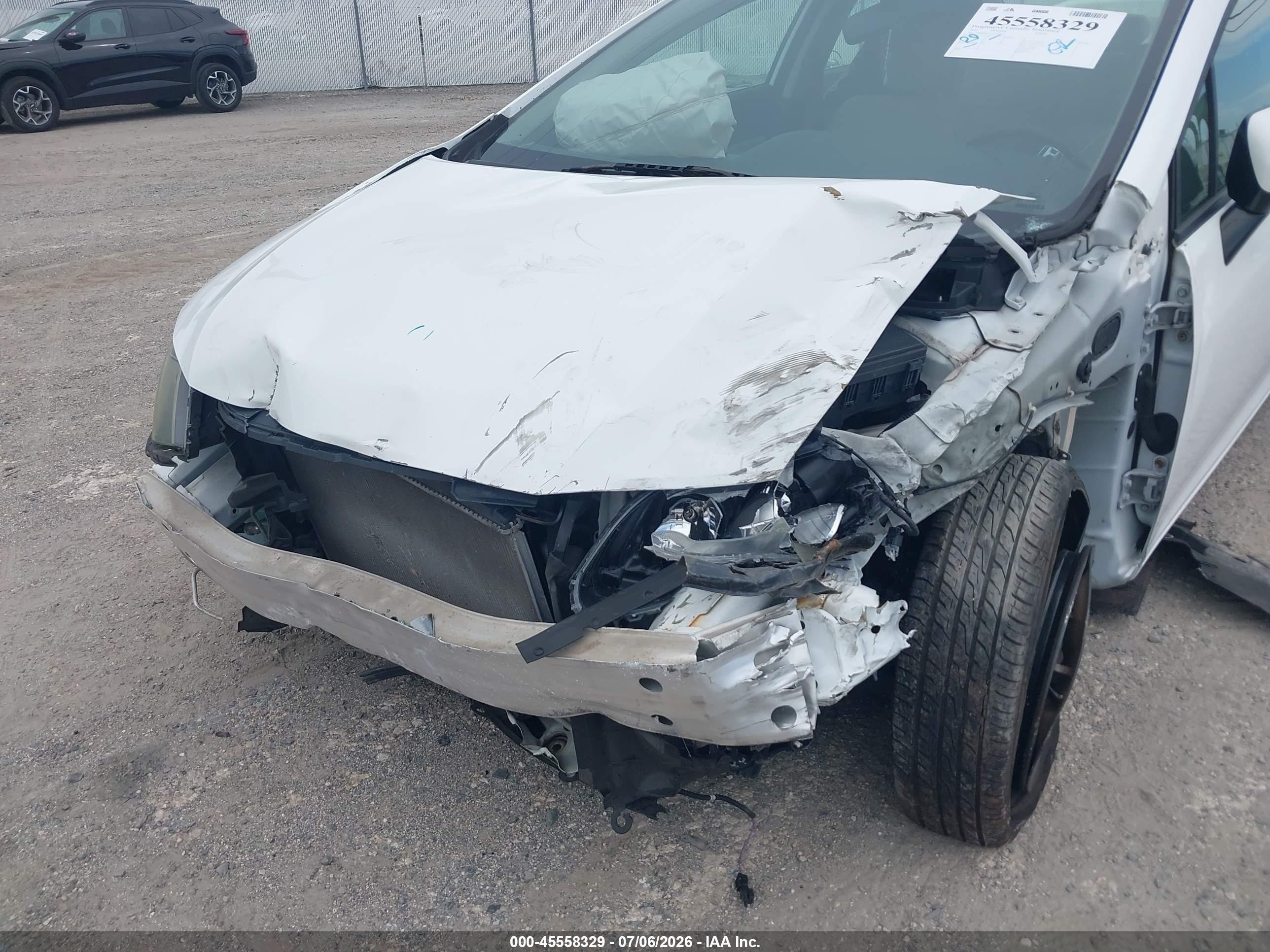 2015 Honda Civic Lx White vin: 19XFB2F59FE034327