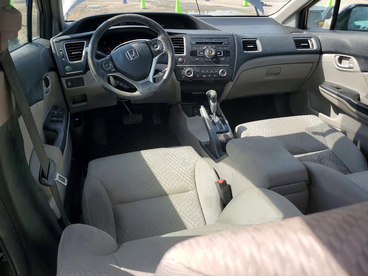 2015 Honda Civic Lx Gray vin: 19XFB2F59FE057218