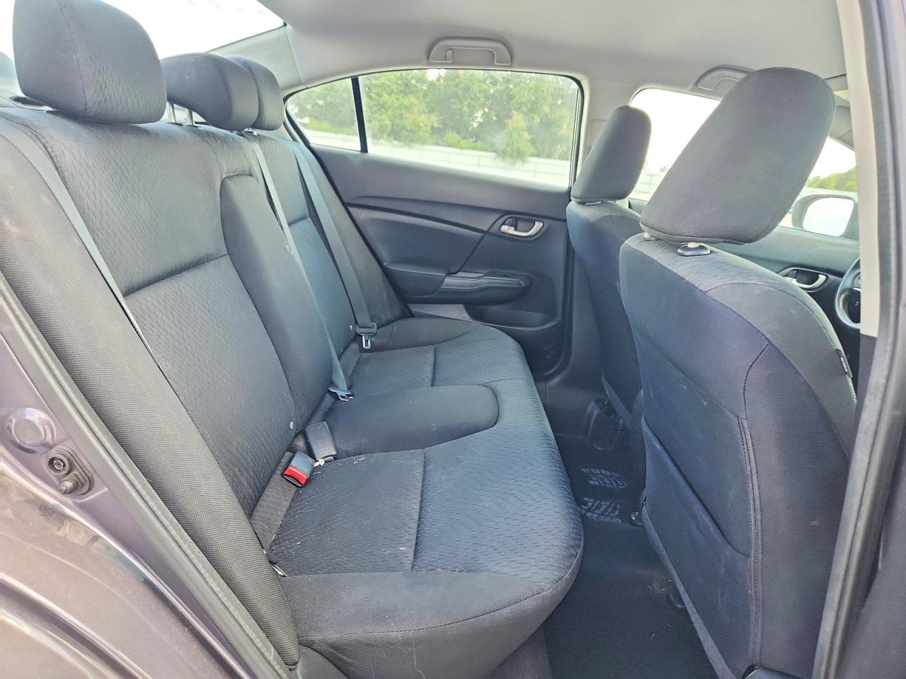 2015 Honda Civic Lx Gray vin: 19XFB2F59FE080952
