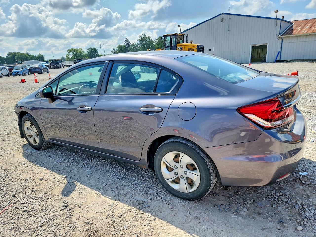 2015 Honda Civic Lx Серый vin: 19XFB2F59FE082491