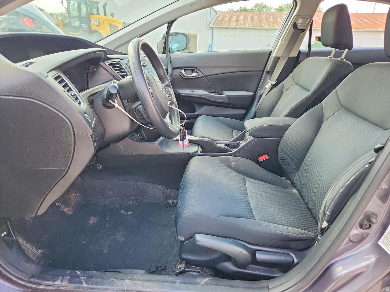 2015 Honda Civic Lx Серый vin: 19XFB2F59FE082491