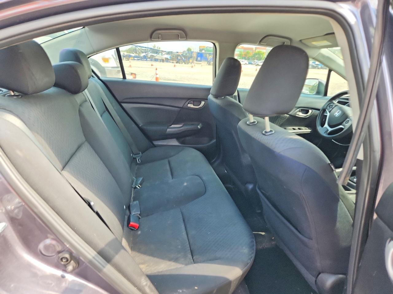 2015 Honda Civic Lx Серый vin: 19XFB2F59FE082491