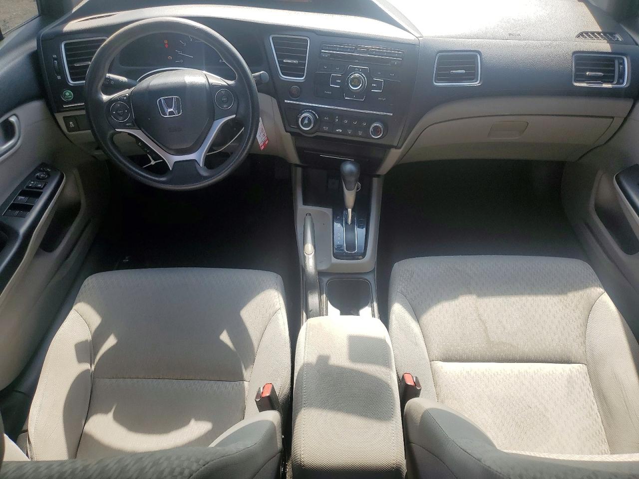 2015 Honda Civic Lx Gray vin: 19XFB2F59FE092213