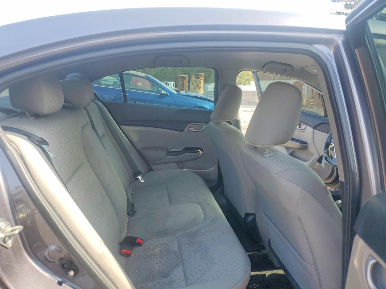 2015 Honda Civic Lx Gray vin: 19XFB2F59FE092213